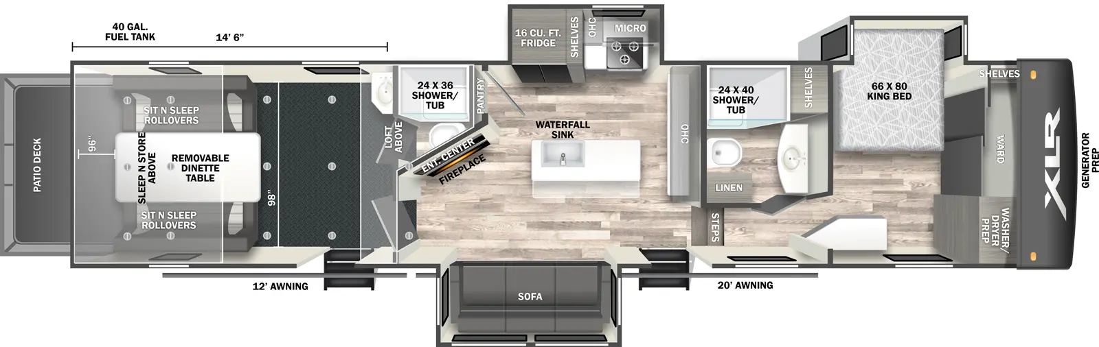 Xlr Nitro 39G15 Floorplan